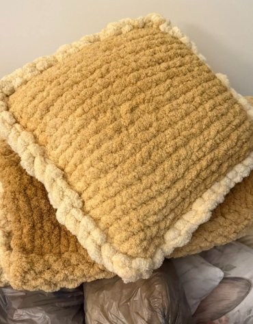 Włóczka chenille OMBRE kolor nr 68 - 600g – Inspiracja nr. 3 Włóczka chenille OMBRE kolor nr 68 - 600g – Inspiracja nr. 3