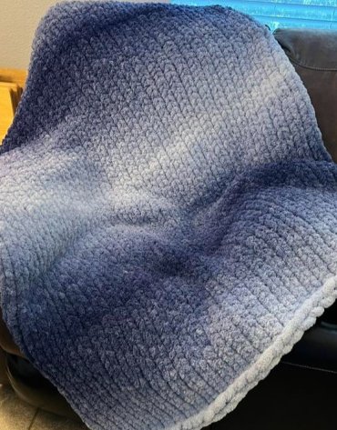 Włóczka chenille OMBRE kolor nr 71 - 600g – Inspiracja nr. 4 Włóczka chenille OMBRE kolor nr 71 - 600g – Inspiracja nr. 4