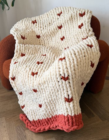 Włóczka chenille standard kolor nr 43 - 230g – Inspiracja nr. 4 Włóczka chenille standard kolor nr 43 - 230g – Inspiracja nr. 4