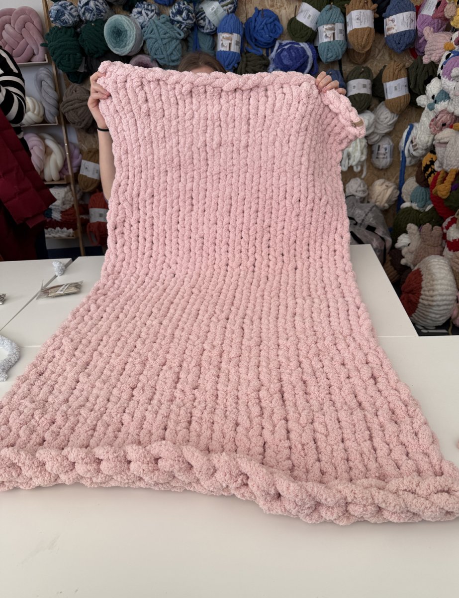 Włóczka chenille standard kolor nr 8 - 230g – Inspiracja nr. 1