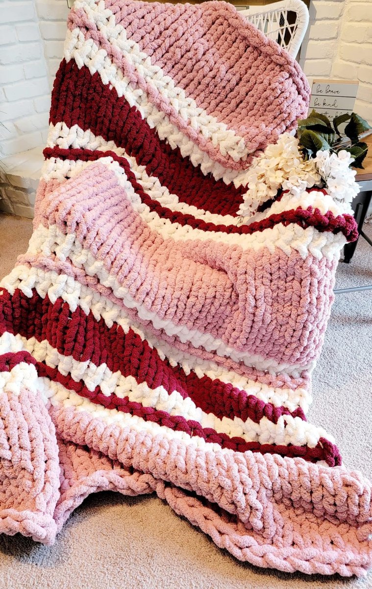 Włóczka chenille standard kolor nr 8 - 230g – Inspiracja nr. 2