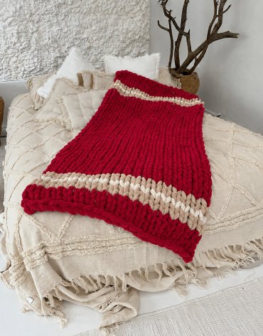 Włóczka chenille standard kolor nr 75 - 230g – Inspiracja nr. 3 Włóczka chenille standard kolor nr 75 - 230g – Inspiracja nr. 3