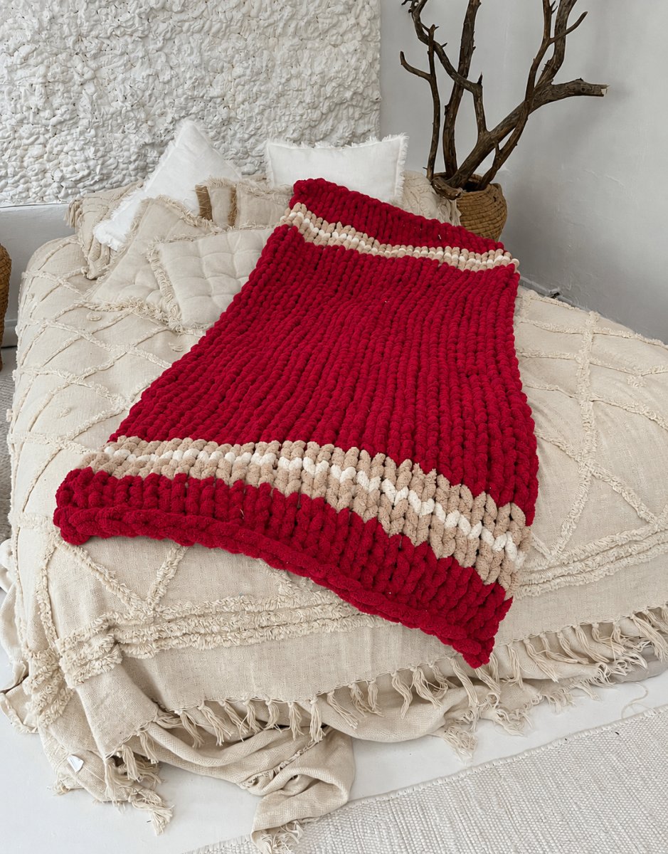 Włóczka chenille standard kolor nr 75 - 230g – Inspiracja nr. 3