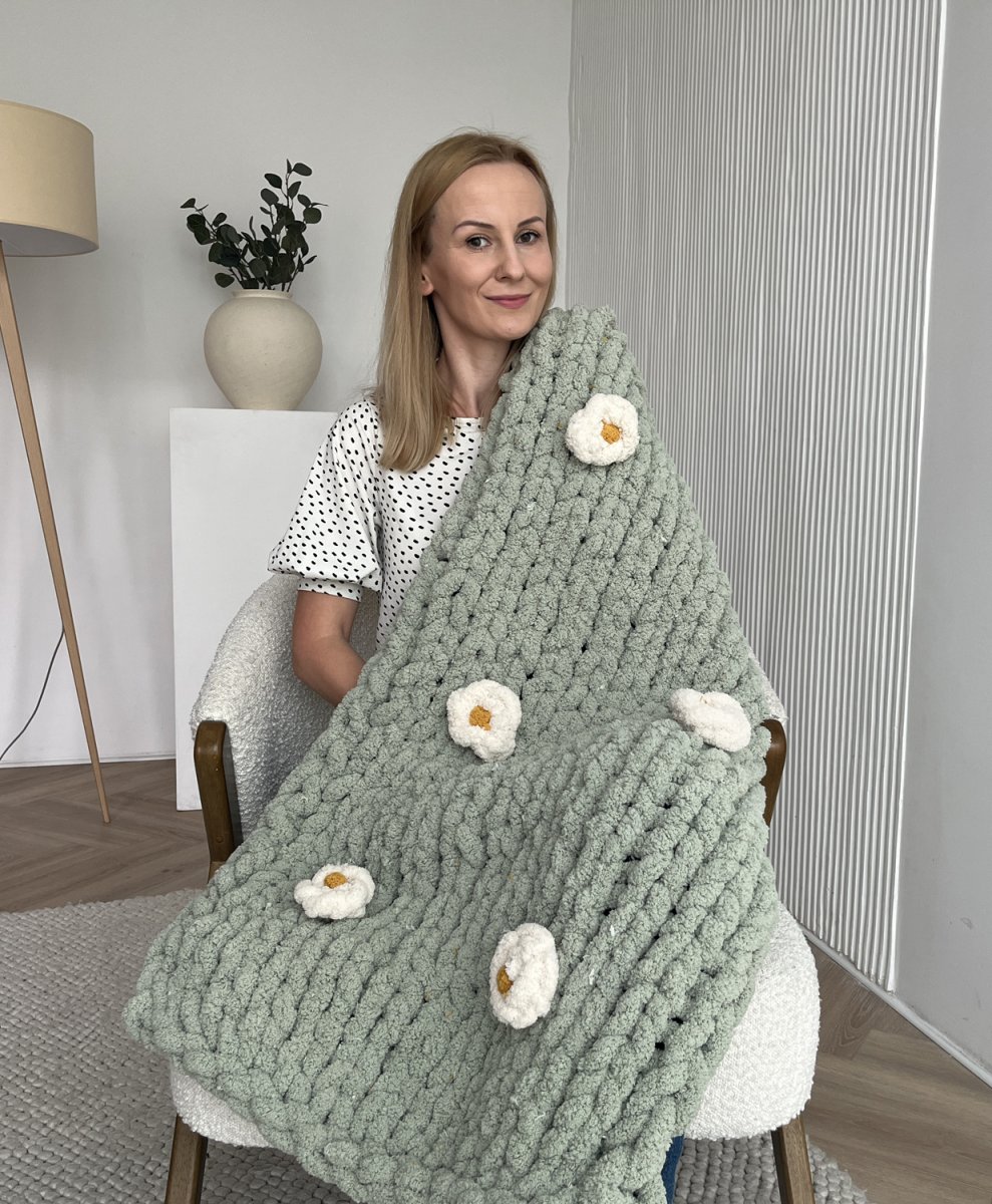 Włóczka chenille standard kolor nr 21 - 230g – Inspiracja nr. 3