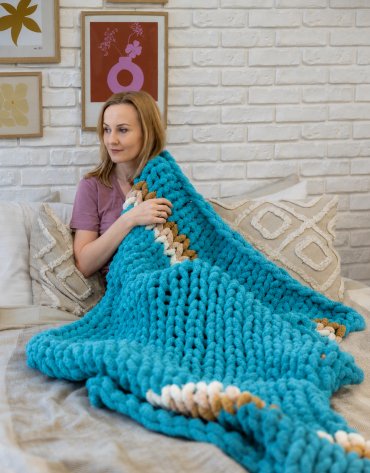 Włóczka chenille standard kolor nr 83 - 230g – Inspiracja nr. 4 Włóczka chenille standard kolor nr 83 - 230g – Inspiracja nr. 4