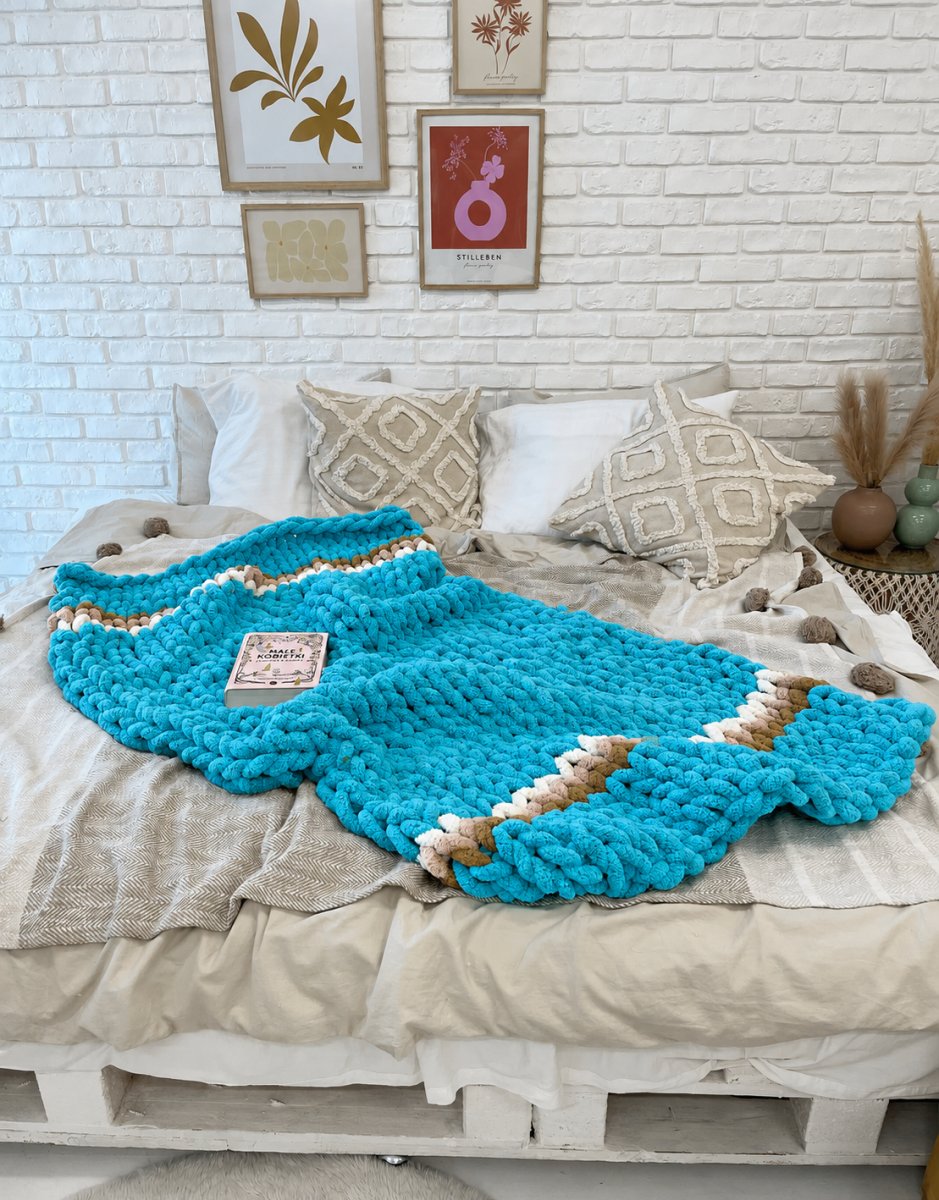 Włóczka chenille standard kolor nr 83 - 230g – Inspiracja nr. 2