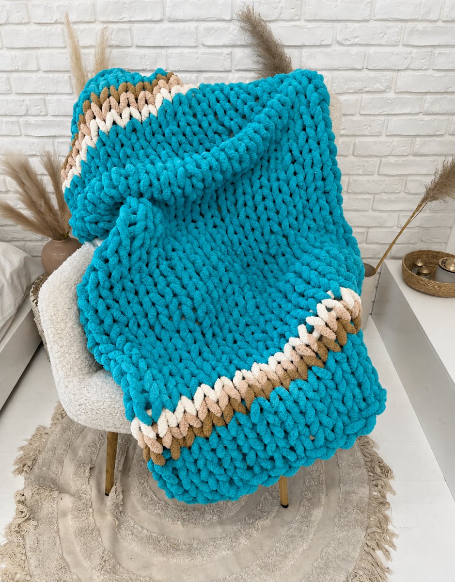 Włóczka chenille standard kolor nr 83 - 230g – Inspiracja nr. 3