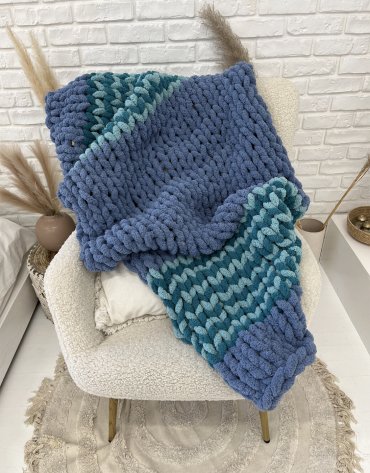 Włóczka chenille standard kolor nr 12 - 230g – Inspiracja nr. 2 Włóczka chenille standard kolor nr 12 - 230g – Inspiracja nr. 2