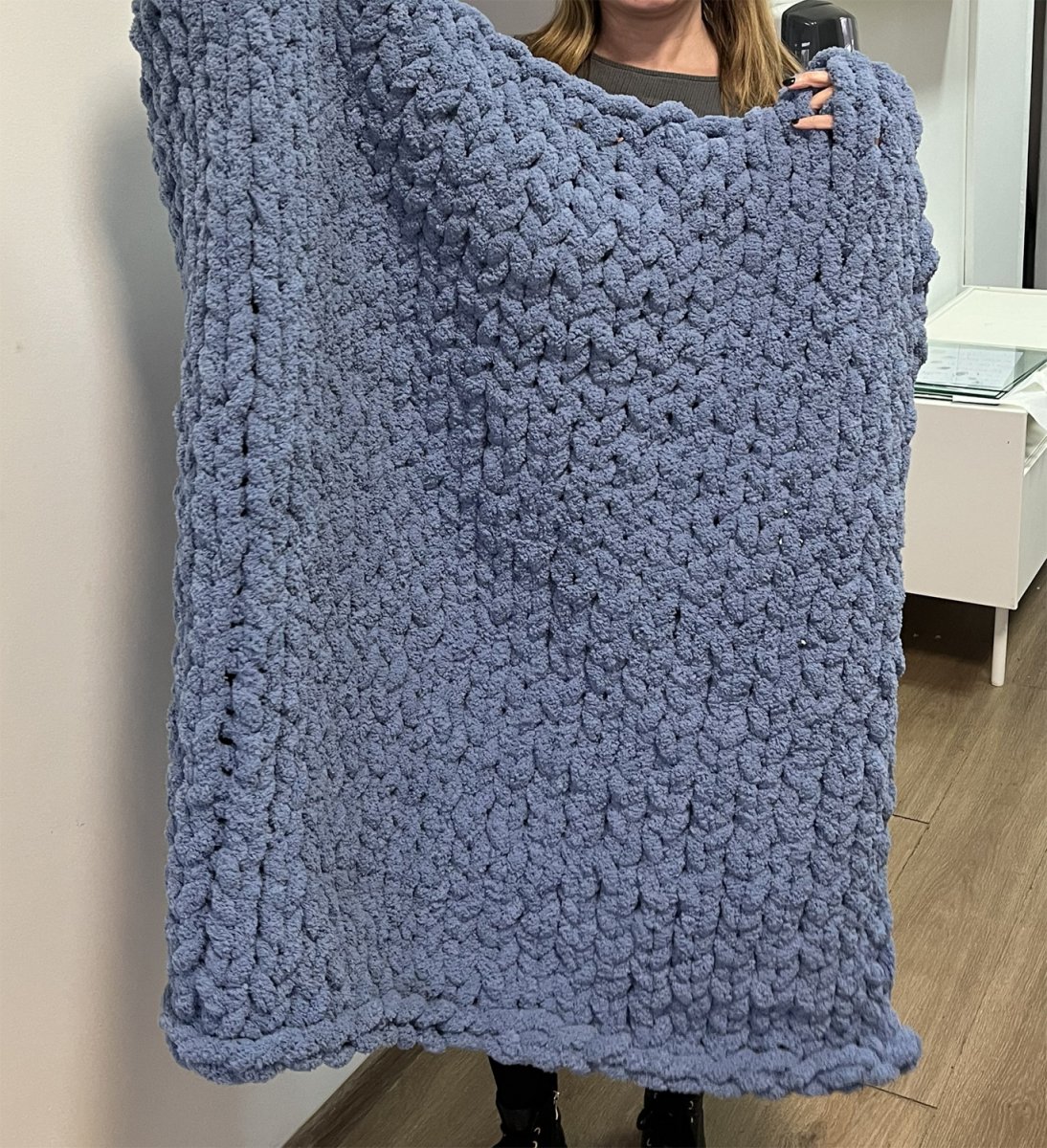 Włóczka chenille standard kolor nr 12 - 230g – Inspiracja nr. 3