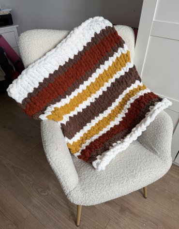 Włóczka chenille standard kolor nr 38 - 230g – Inspiracja nr. 1 Włóczka chenille standard kolor nr 38 - 230g – Inspiracja nr. 1