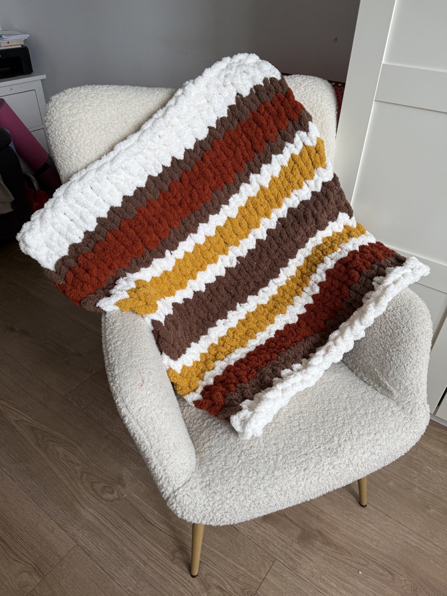 Włóczka chenille standard kolor nr 38 - 230g – Inspiracja nr. 1