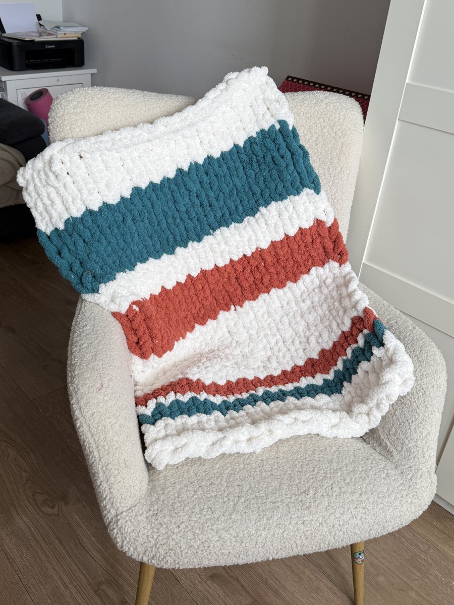 Włóczka chenille standard kolor nr 38 - 230g – Inspiracja nr. 2