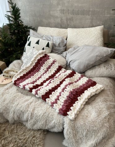 Włóczka chenille standard kolor nr 17 - 230g – Inspiracja nr. 2 Włóczka chenille standard kolor nr 17 - 230g – Inspiracja nr. 2