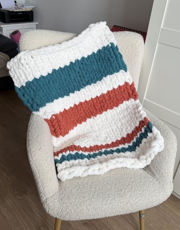 Włóczka chenille standard kolor nr 17 - 230g – Inspiracja nr. 4 Włóczka chenille standard kolor nr 17 - 230g – Inspiracja nr. 4