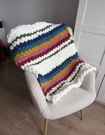 Włóczka chenille standard kolor nr 17 - 230g – Inspiracja nr. 5 Włóczka chenille standard kolor nr 17 - 230g – Inspiracja nr. 5