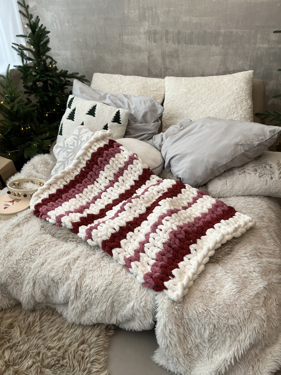 Włóczka chenille standard kolor nr 17 - 230g – Inspiracja nr. 2