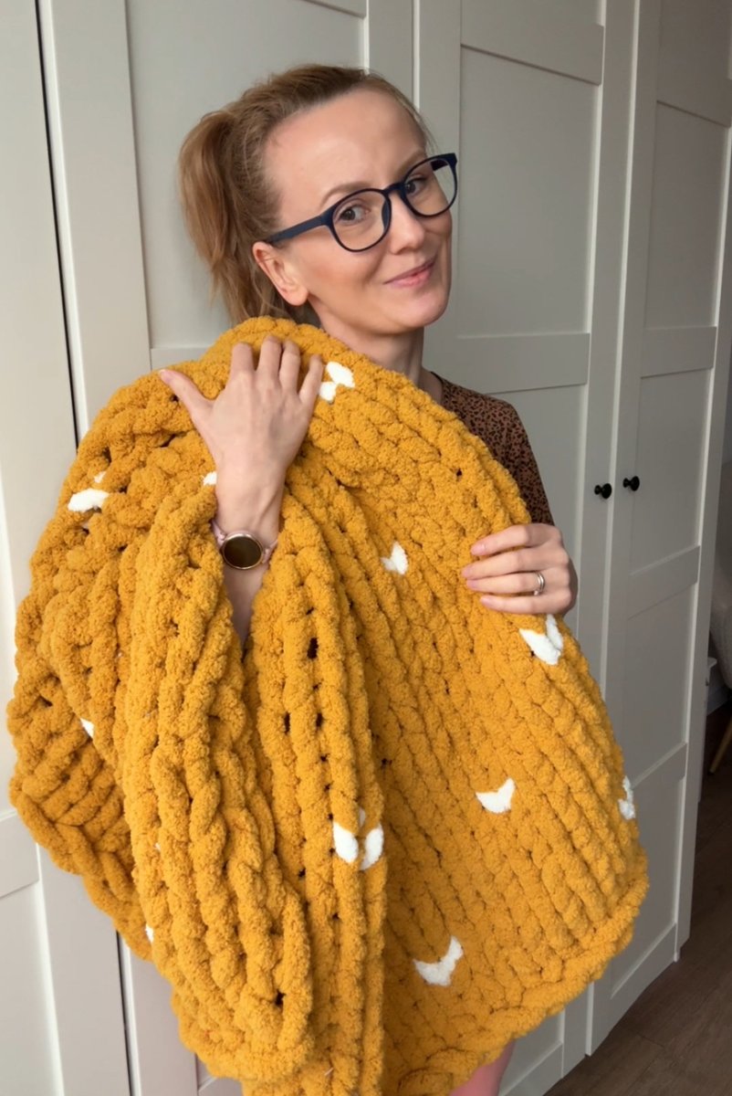 Włóczka chenille standard kolor nr 16 - 230g – Inspiracja nr. 2