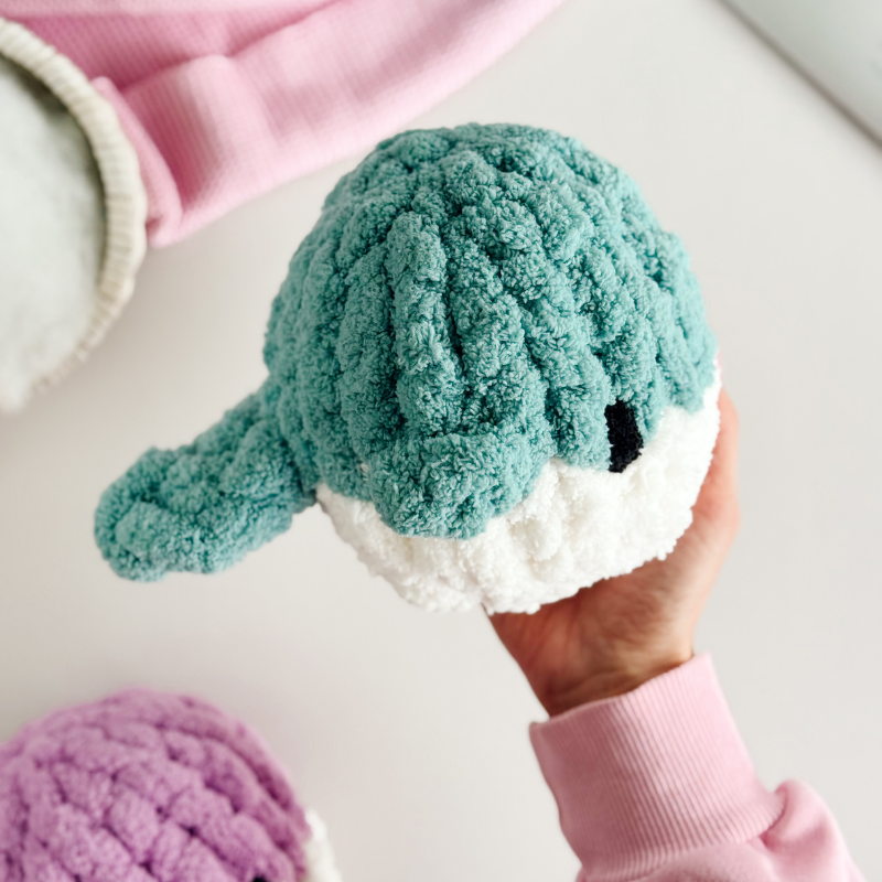 Kleiner Wal – DIY-Set zum Flechten