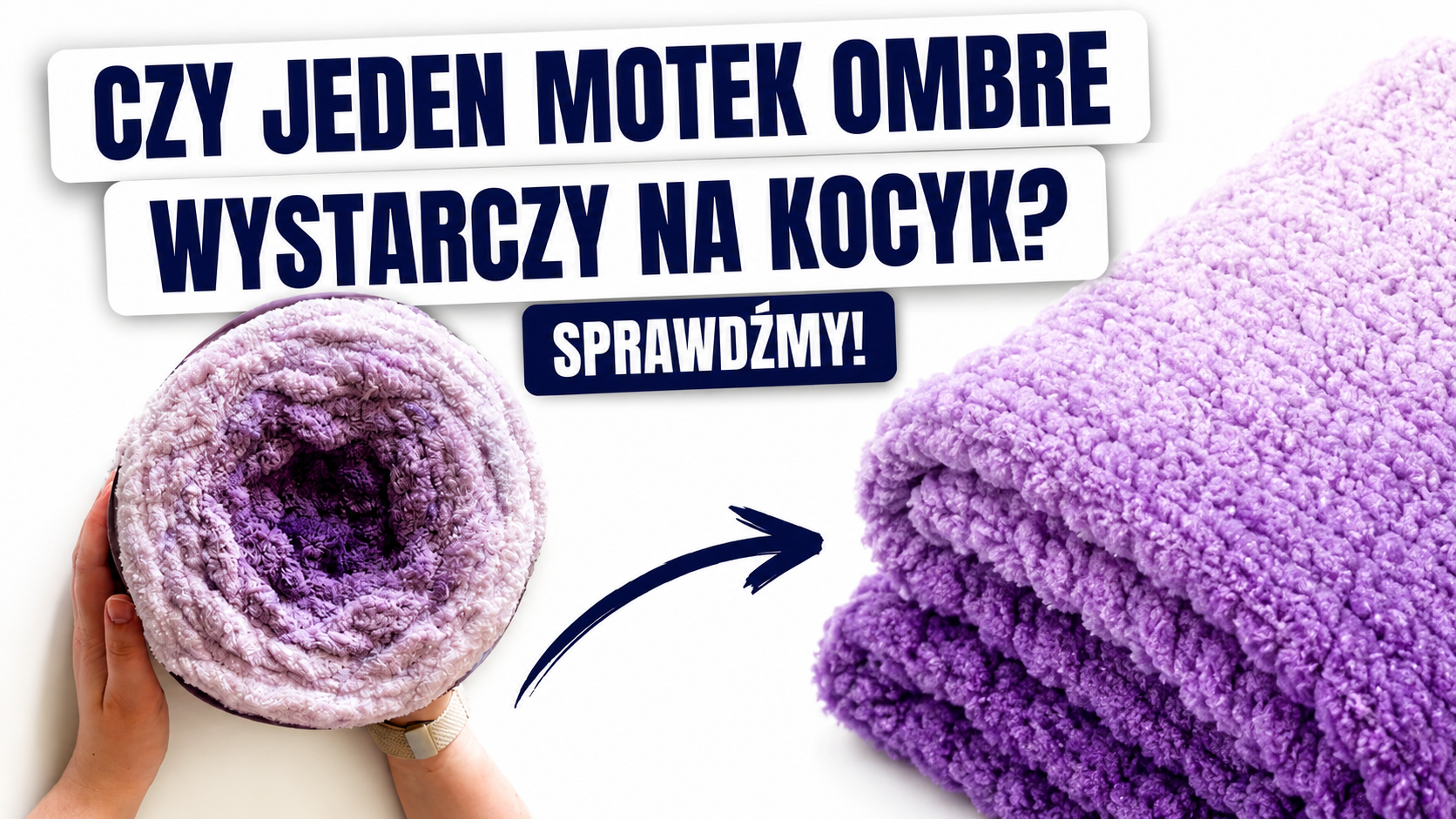 kocyk-z-jednego-motka-grubej-wloczki-chenille-ombre-jaki-rozmiar Kocyk z 1 motka włóczki chenille ombre – jaki rozmiar wyjdzie?