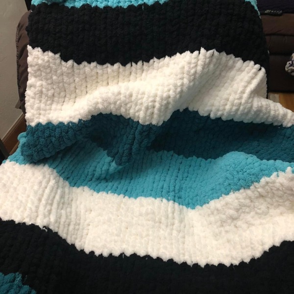 Jak zrobić chunky yarn blanket na palcach w 2 godziny? Przewodnik krok po kroku 1