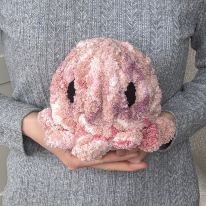 🐙 Pleciona ośmiorniczka – urocza maskotka handmade bez szydełka! – Image 2