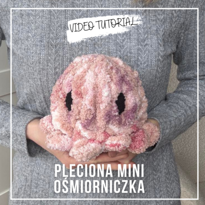 🐙 Pleciona ośmiorniczka – urocza maskotka handmade bez szydełka!