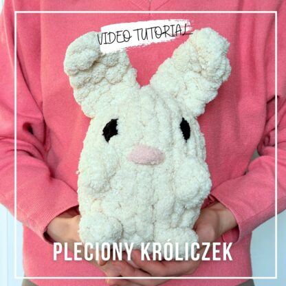 🐰 Pleciony króliczek DIY – wielkanocna ozdoba handmade bez szydełka i drutów!